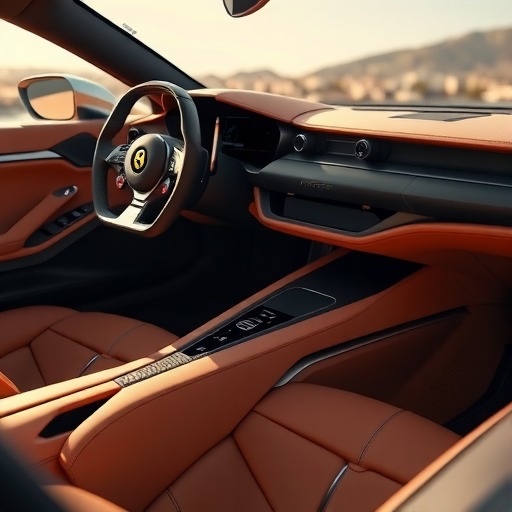 法拉利首款纯电车型Luce内饰发布，融合数字技术与手工工艺