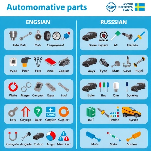 英俄常用汽配词汇对照表