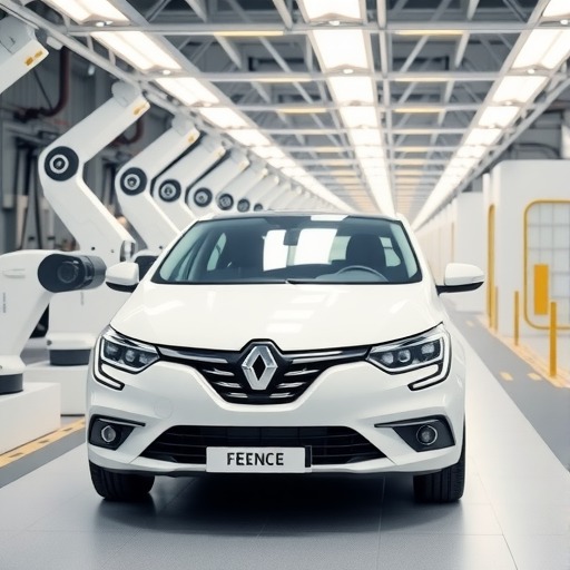 雷诺韩国在釜山工厂完成首款菲朗特量产下线