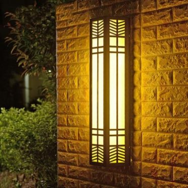 厂家定制户外仿云石壁灯别防水室外别墅酒店公园外墙灯