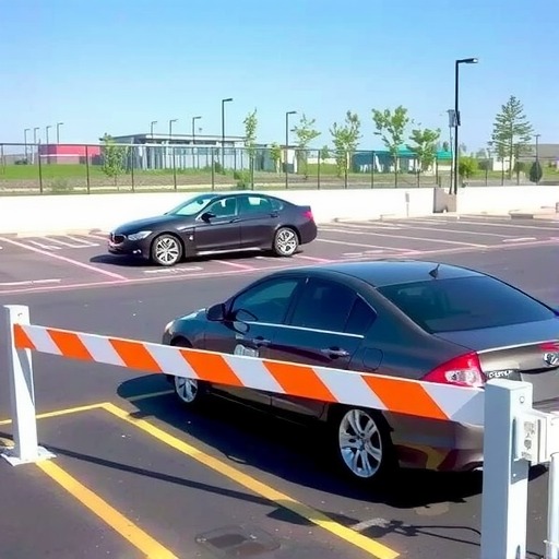 检查站升降防撞柱