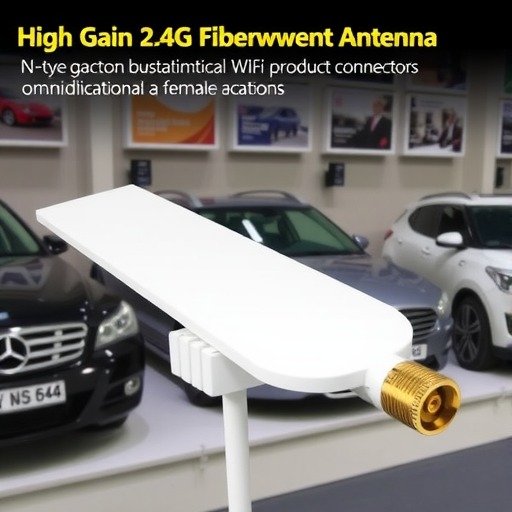 2.4G高增益8DB玻璃钢天线 全向 N公 母接口 WIFI无线通信APANT