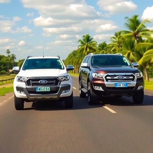 8月南非皮卡销量：福特Ranger拉j近与丰田Hilux差距