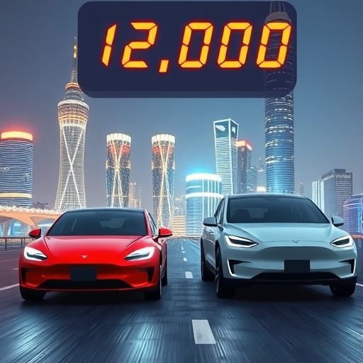超特斯拉Model 3 小米SU7冲刺全年12万