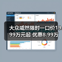 大众威然限时一口价19.99万元起 优惠8.99万元