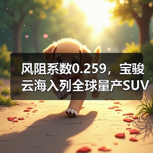 风阻系数0.259,宝骏云海入列全球量产SUV风阻第一梯队!(图3) 风阻系数0.259,宝骏云海入列全球量产SUV风阻第一梯队!(图3)