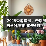 2025香港车展：奇瑞风云A9L亮相 将于6月下旬预（图2）