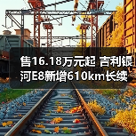 售16.18万元起 吉利银河E8新增610km长续航版（图4）