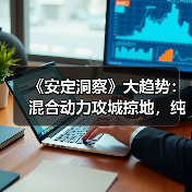 《安定洞察》大趋势:混合动力攻城掠地,纯电动退守两成市占率(图4) 《安定洞察》大趋势:混合动力攻城掠地,纯电动退守两成市占率(图4)
