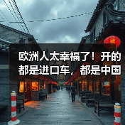 欧洲人太幸福了!开的都是进口车,都是中国制造!(图4) 欧洲人太幸福了!开的都是进口车,都是中国制造!(图4)