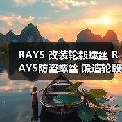 RAYS 改装轮毂螺丝 RAYS防盗螺丝 锻造轮毂螺丝 汽车轮毂螺母/帽（图3）