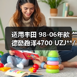 适用丰田 98-06年款 兰德酷路泽4700 UZJ**/FZJ** 前平衡杆球头（图4）