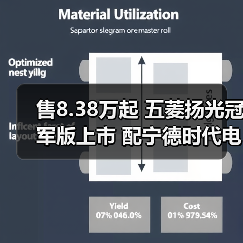 售8.38万起 五菱扬光冠军版上市 配宁德时代电池（图4）