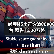 尚界H5小订突破80000台 预售16.98万起