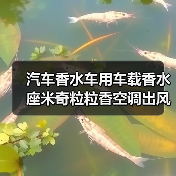汽车香水车用车载香水座米奇粒粒香空调出风口香水饰品（图3）