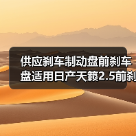 供应刹车制动盘前刹车盘适用日产天籁2.5前刹车碟40206-JA00A