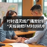 村村通无线广播发射机**天线调频FM对讲机电台玻璃钢GP驻波比