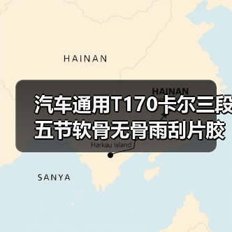 汽车通用T170卡尔三段五节软骨无骨雨刮片胶条雨刮器雨刷器CARALL（图4）