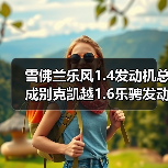 雪佛兰乐风1.4发动机总成别克凯越1.6乐骋发动机变速箱自动波总成（图4）