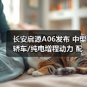 长安启源A06发布 中型轿车/纯电增程动力 配激光(图1) 长安启源A06发布 中型轿车/纯电增程动力 配激光(图1)