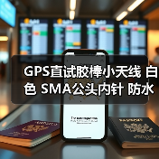 GPS直试胶棒小天线 白色 SMA公头内针 防水型 长10.2CM导航定位AP(图1) GPS直试胶棒小天线 白色 SMA公头内针 防水型 长10.2CM导航定位AP(图1)