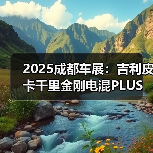 2025成都车展:吉利皮卡千里金刚电混PLUS四驱版(图1) 2025成都车展:吉利皮卡千里金刚电混PLUS四驱版(图1)