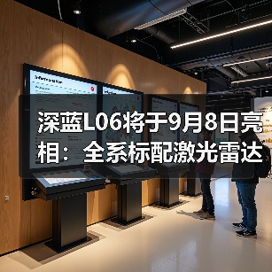 深蓝L06将于9月8日亮相:全系标配激光雷达(图4) 深蓝L06将于9月8日亮相:全系标配激光雷达(图4)