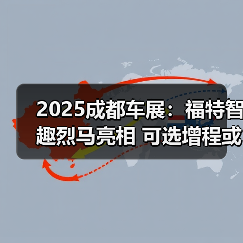 2025成都车展:福特智趣烈马亮相 可选增程或纯(图3) 2025成都车展:福特智趣烈马亮相 可选增程或纯(图3)