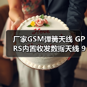 厂家GSM弹簧天线 GPRS内置收发数据天线 900-1800mhz螺旋天线（图1）