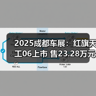 2025成都车展：红旗天工06上市 售23.28万元起（图1）
