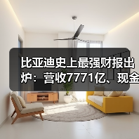 比亚迪史上最强财报出炉:营收7771亿、现金储备1549亿(图3) 比亚迪史上最强财报出炉:营收7771亿、现金储备1549亿(图3)