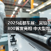 2025成都车展：昊铂A800首发亮相 中大型增程轿（图1）
