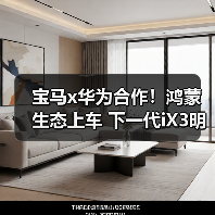 宝马x华为合作！鸿蒙生态上车 下一代iX3明年首搭（图2）