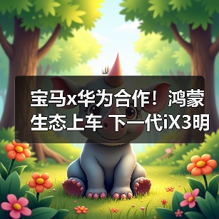 宝马x华为合作！鸿蒙生态上车 下一代iX3明年首搭（图3）