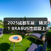 2025成都车展：精灵#1 BRABUS性能版上市 售24.9（图4）