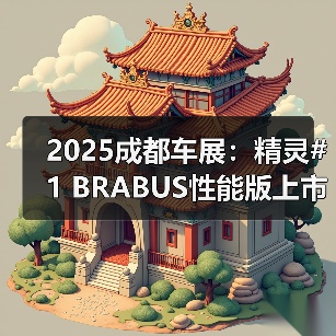 2025成都车展：精灵#1 BRABUS性能版上市 售24.9（图3）
