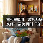吉利星愿用“第10万辆交付” 霸榜 同时“宠粉”升级（图2）