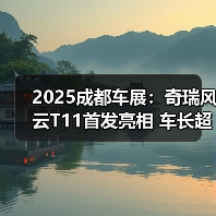 2025成都车展：奇瑞风云T11首发亮相 车长超5米2（图2）