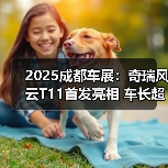 2025成都车展：奇瑞风云T11首发亮相 车长超5米2（图3）