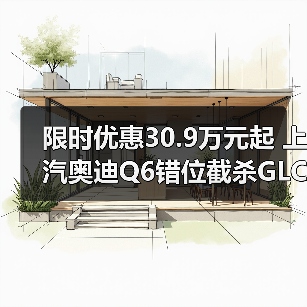 限时优惠30.9万元起 上汽奥迪Q6错位截杀GLC（图4）