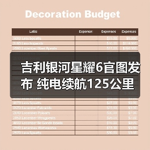 吉利银河星耀6官图发布 纯电续航125公里（图4）