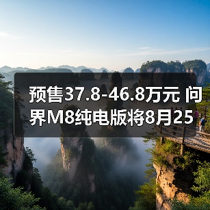 预售37.8-46.8万元 问界M8纯电版将8月25日上市（图2）