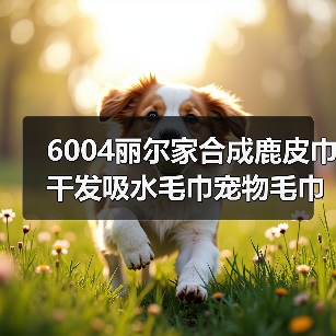6004丽尔家合成鹿皮巾干发吸水毛巾宠物毛巾洗车毛巾擦车巾麂皮巾（图4）