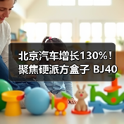 北京汽车增长130%！聚焦硬派方盒子 BJ40增程年后上市（图2）