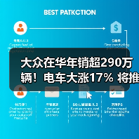 大众在华年销超290万辆！电车大涨17% 将推混动+增程（图4）