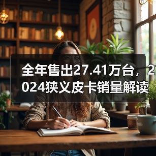 全年售出27.41万台，2024狭义皮卡销量解读，新能源车型受关注（图4）