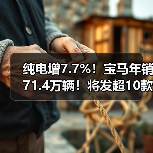 纯电增7.7%！宝马年销71.4万辆！将发超10款新车（图1）