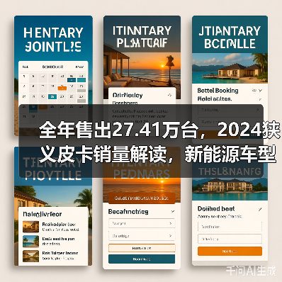 全年售出27.41万台，2024狭义皮卡销量解读，新能源车型受关注（图1）