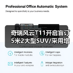 奇瑞风云T11开启盲订 5米2大型SUV/采用增程混动（图3）
