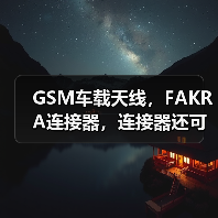 GSM车载天线，FAKRA连接器，连接器还可根据要求定制（图3）